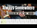 Download Lagu Always Somewhere -  Scorpions - Guitar Instrumental Cover + Tab