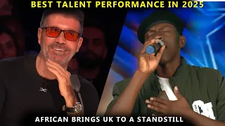 incredible this africans performance is unforgettable britains got talent music talent