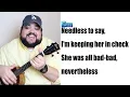 SUNFLOWER - POST MALONE UKULELE COVER PLAY ALONG with CHORDS