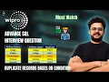 WIPRO SQL Interview Question DUPLICATE RECORDS in SQL Deepankar Pathak