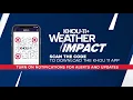Weather Impact Check radar across the Houston area
