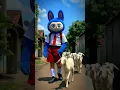 kambing lucu Badut Labubu, Kuromi \u0026 Tung Tung Tung Sahur #shorts #labubu #badut Video lucu viral fyp