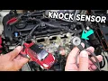 HYUNDAI TUCSON KNOCK SENSOR REPLACEMENT REMOVAL LOCATION