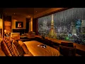 Download Lagu Rainy Night in Paris is so Sparkling - Heavy Rain and Rolling Thunder Sounds