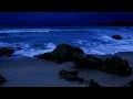 Fall Easily Asleep On The Beach - Regain Your Energy Overnight, Sleeping With Ocean Sounds of Waves