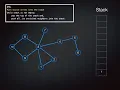DFS using stack