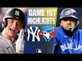 Lo mas destacado del primer juego entre New York Yankees y Toronto Blue Jays 15 de agosto de 20