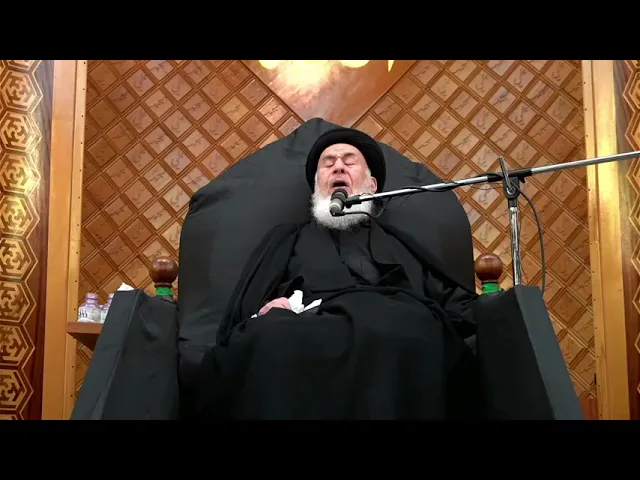 ⁣آية الله السيد إمام الجزائري ليلة 4 محرم 1443 هـ الكويت