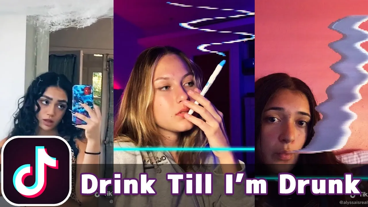 I Drink Till I'm Drunk, Smoke Till I'm High | TikTok Compilation