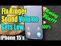 Download Lagu iPhone 15/15 Pro Max: Fix Ringer Sound Volume Gets Low on Incoming Calls - Easy Fix!!!