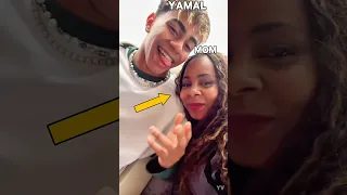 Lamine Yamal With His Mother 