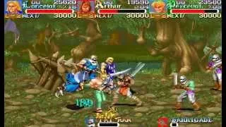 Knights Of The Round Arcade 3 Player Netplay 60fps 
