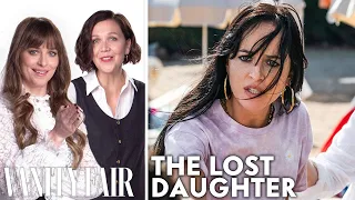 maggie gyllenhaal and dakota johnson break down a scene from the lost daughter vanity fair