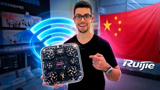 VISITEI UMA GIGANTE DE REDES E WiFi NA CHINA! Ruijie Networks