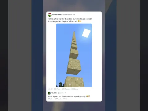 Funny Wuddke Tweets 6767% #minecraft #shorts
