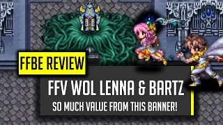 Warrior of Light Lenna Bartz Banner Review Mega Value Banner - FFBE Final Fantasy Brave Exvius