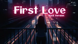 first love utada hikaru rock cover by 3rixz waves