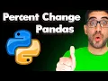 How to Calculate Percent Change Growth Rate in Pandas Pct - Change in Python