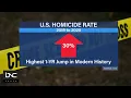 Murder Rate Hits Highest Level in US Modern History