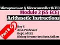 Module 2 Part 8 Microprocessor Microcontroller S5 ECE