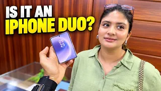 CANT WAIT FOR IPHONE DUO RELEASE SO WE TRIED THIS
