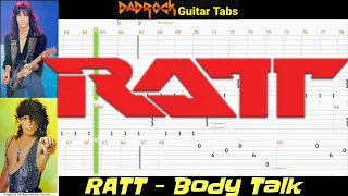 Download Body Talk - RATT - Guitar TABS Lesson MP3