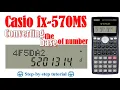 Base Number Casio fx-570MS fx-991MS