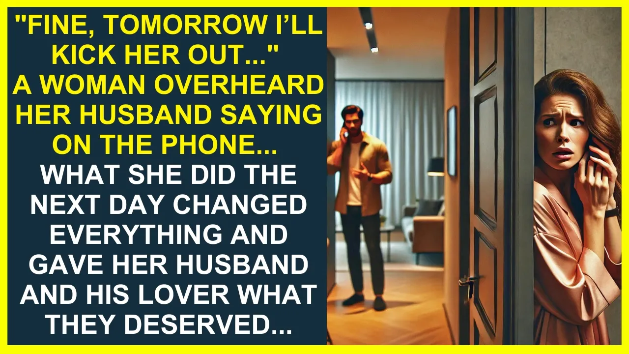 Outline Video "FINE, TOMORROW I’LL KICK HER OUT OF THE HOUSE," A WOMAN OVERHEARD HER HUSBAND... WHAT SHE DID NEXT