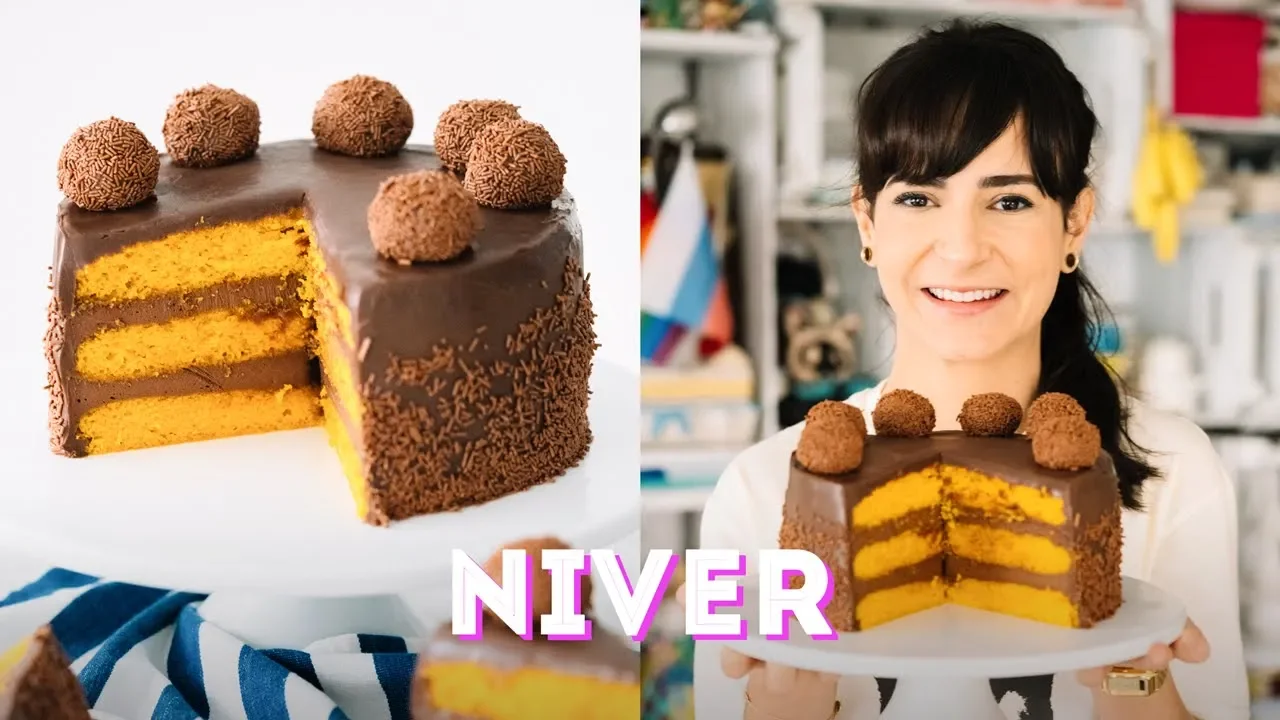 O MELHOR BOLO DE CENOURA COM CHOCOLATE DO MUNDO | BOLO BOMBOM | Gabriel Freitas. 