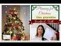 Planning for Christmas Free Printable Jennifer L Scott