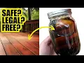 A FREE Wood Preservative That Last 100 YEARS For Decks And Fences