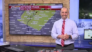 WMC-TV Action News 5 Severe Weather Coverage August 9 2023