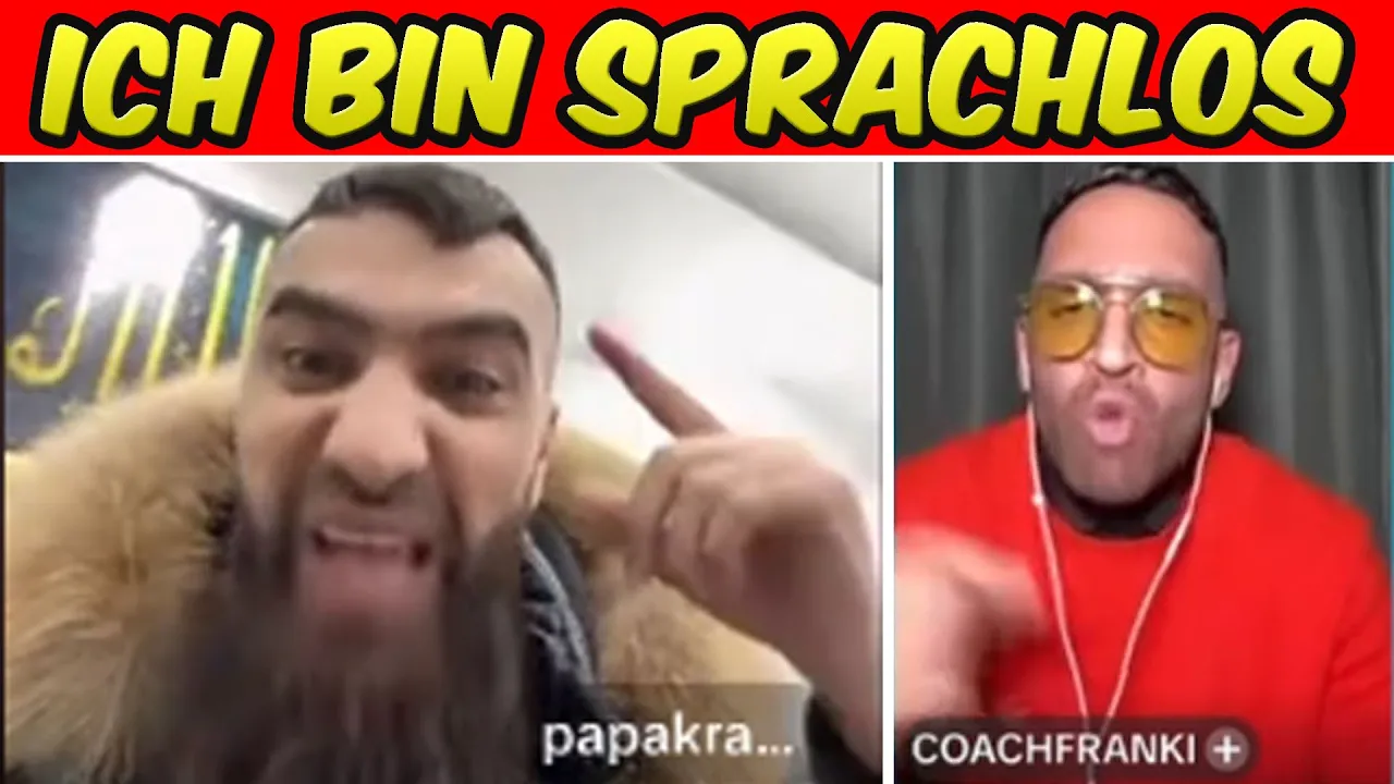 Und plötzlich beefen sich die einstigen Verbündeten und Freunde : Coach Franky gegen Papakralle