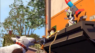 Toy Story Escaping Scud And The Moving Truck Scene