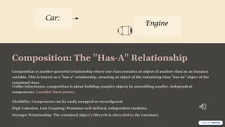 Class Relationships in Java