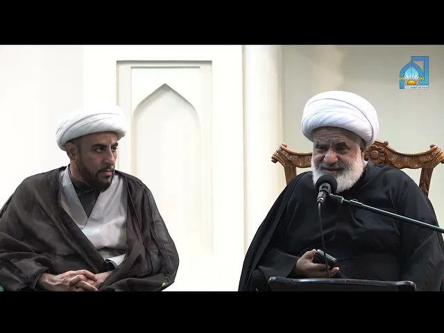 ⁣كلمة ترحيبية للمعتكفين | آية الله الشيخ علي الدهنين | الاعتكاف الحادي عشر 1445هـ