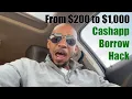 From 200 to 1 000 in Minutes - Unlocking the Cashapp Borrow Limit