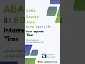 Interresponse Time IRT - Learn Applied Behavior Analysis in 60 seconds