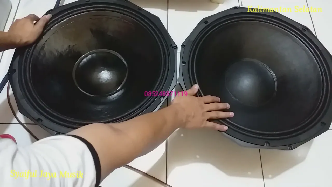 Perbedaan Speaker PD1850 Kawe 1 vs PD1850 Kawe 2  Made in China