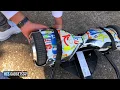 How to attach hoverkart straps to the Hoverkart Hoverboard HCS Gadgets