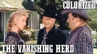 Hopalong Cassidy - The Vanishing Herd | EP24 | COLORIZED | Classic Western
