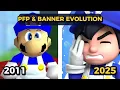 SMG4 PFP Banner Evolution 2011 - 2025 Every Icon Banner