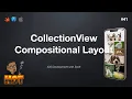 iOS Dev 41 UICollectionView Compositional Layout Explained Swift 5 XCode 13