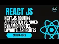 Next js Routing Explained App Router vs Pages Dynamic Routes Layouts API Routes More