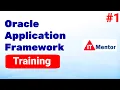Oracle Application Framework OAF in Oracle R12 ITMentor class 1