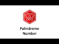 Palindrome Number LeetCode 9 Coding Interview Tutorial