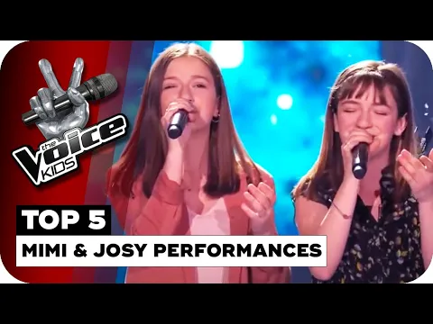 Download MP3 TOP 5 MIMI & JOSY PERFORMANCES | The Voice Kids