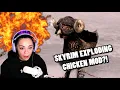 Exploding Chickens in Skyrim Funny Skyrim Mods