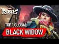 Download Lagu TOP #1 GLOBAL BLACK WIDOW ! Nerrvous - MARVEL RIVALS PRO