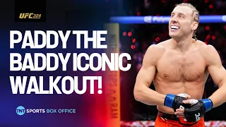 energy paddy the baddy pimbletts iconic walkout at ufc324 